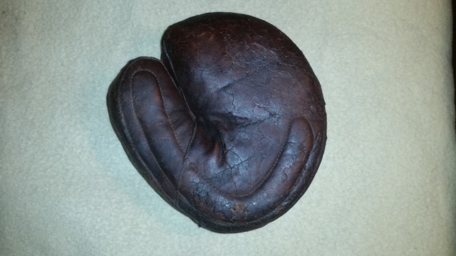 Early 1900's Laced Back Crescent Front