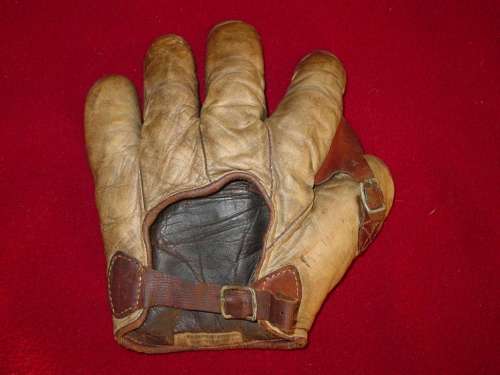 Early 1900's New York Sporting Goods Buckle Back Crescent Back