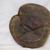 Early 1900's Sewn Palm Catchers Mitt No Buckle Back Front
