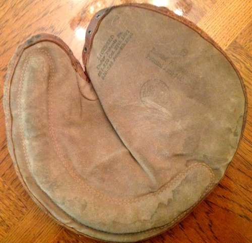 Early 1900's Spalding Crescent Catchers Mitt Front
