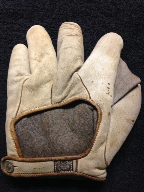 Early 1900's Spalding Crescent White Back