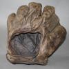 Early 1900's Spalding Flat Top Crescent Glove Back