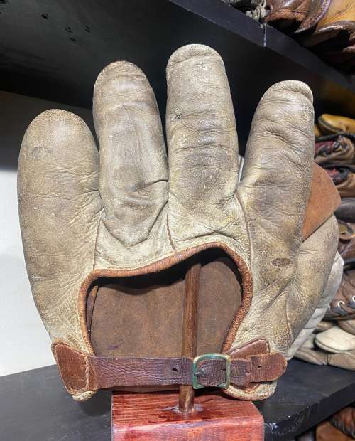 Early 1900's Victor Buckle Back Full Web Back