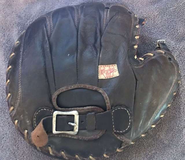 Tryon Buckle Web Catchers Mitt Back