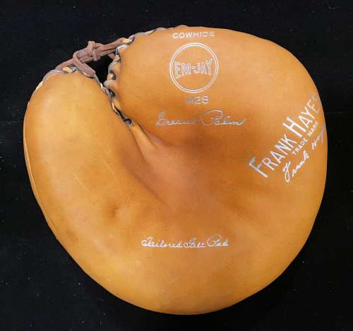 Frank Hayes Em-Jay M28 Catchers Mitt Front