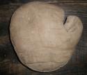 View the image: Folk Art Catchers Mitt Back