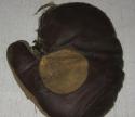 View the image: Folk Art Mitt Sewn Pocket Front