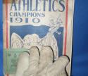 View the image: 1910 Philadelphia A's Mini Glove Back