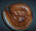 View the image: George A. Reach Softball Catchers Mitt Front