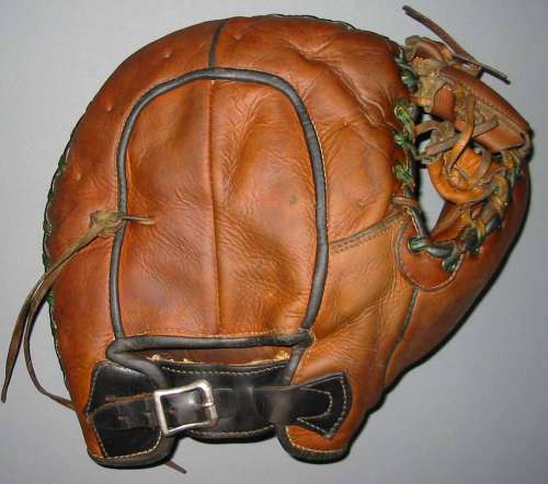 George A. Reach Brown Basemitt Back