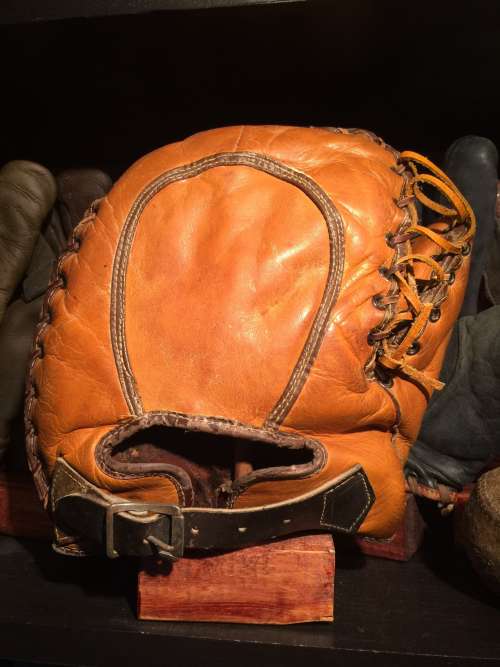 Jimmie Foxx Globe 456 Basemitt Back