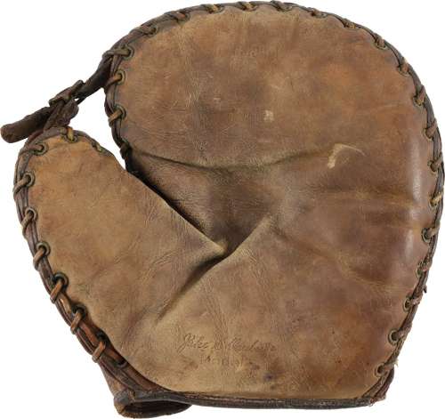 Jake Daubert Goldsmith Basemitt Front