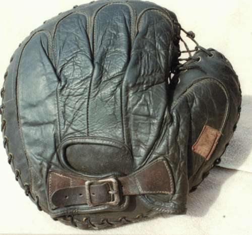 Goldsmith Olive Catchers Mitt Back