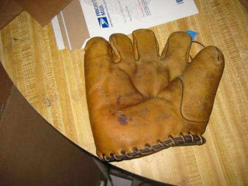 Ethan Allen Goldsmith EA Lefty Glove Front