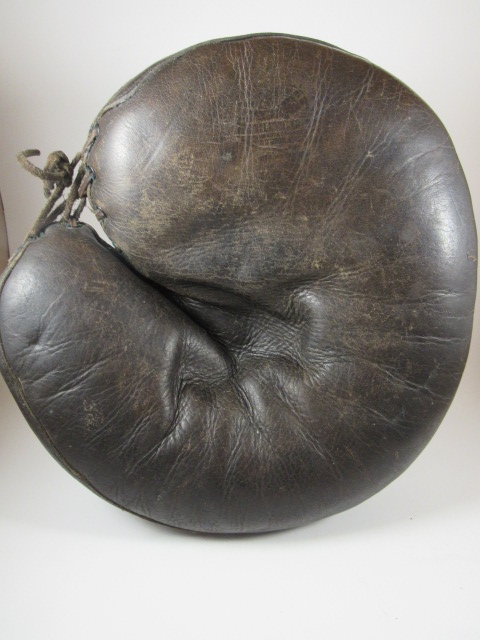Horace Partridge KC Catchers Mitt Front