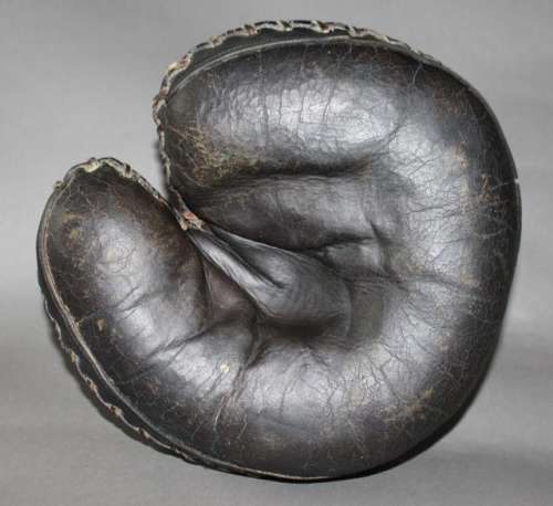 Horace Partridge Knights of Columbus Catchers Mitt Front