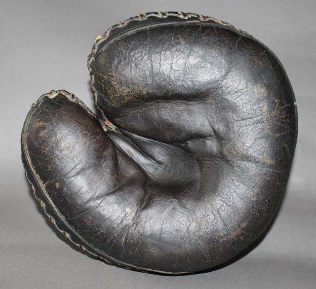 Horace Partridge Knights of Columbus Catchers Mitt Front