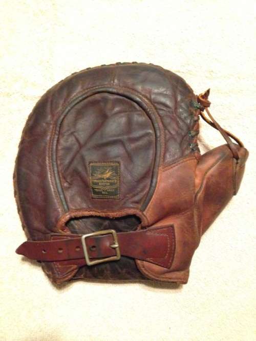 Horace Partridge Two Tone Buckle Back Basemitt Back