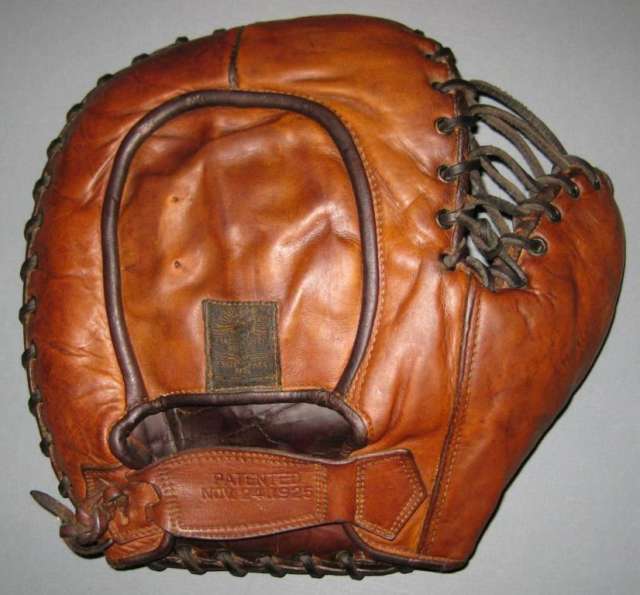 Horace Patridge Basemitt Righty Back