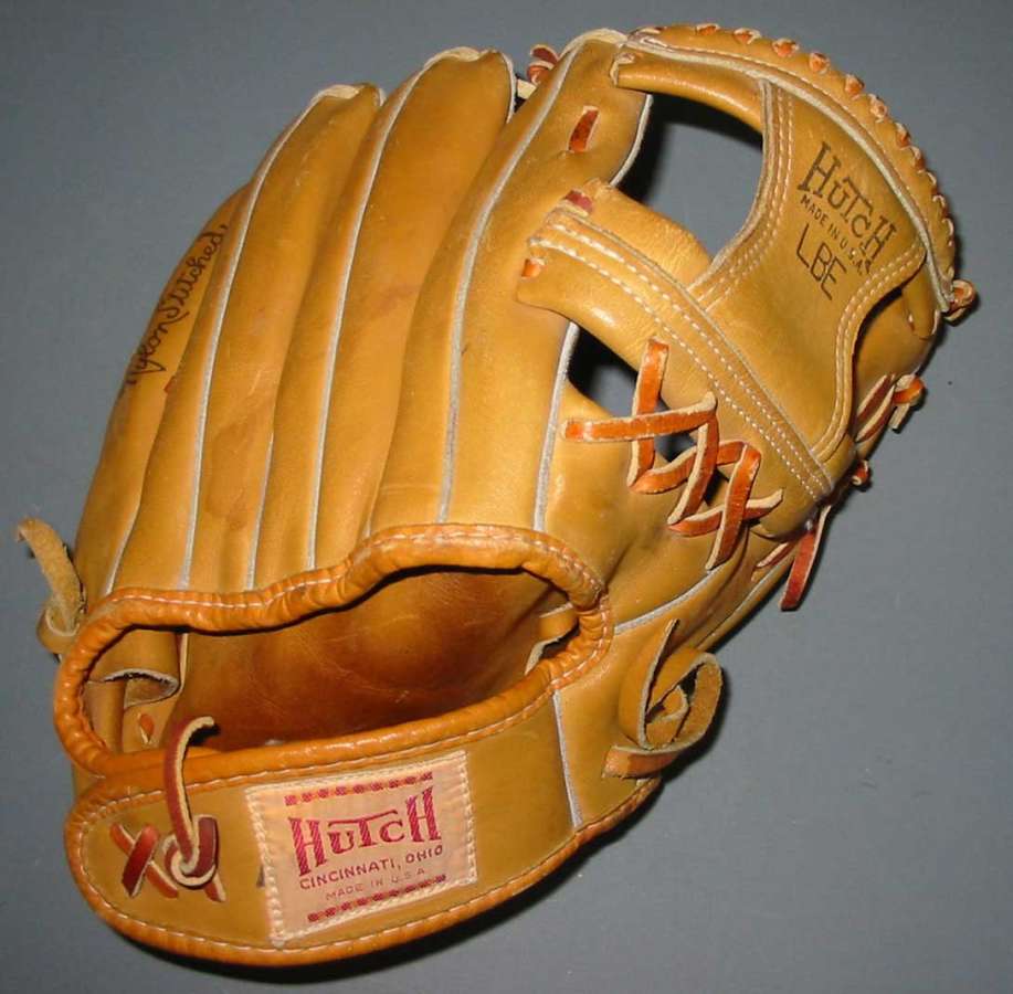 Red Schoendienst Hutch RS Back Hutch Baseball Glove Collector