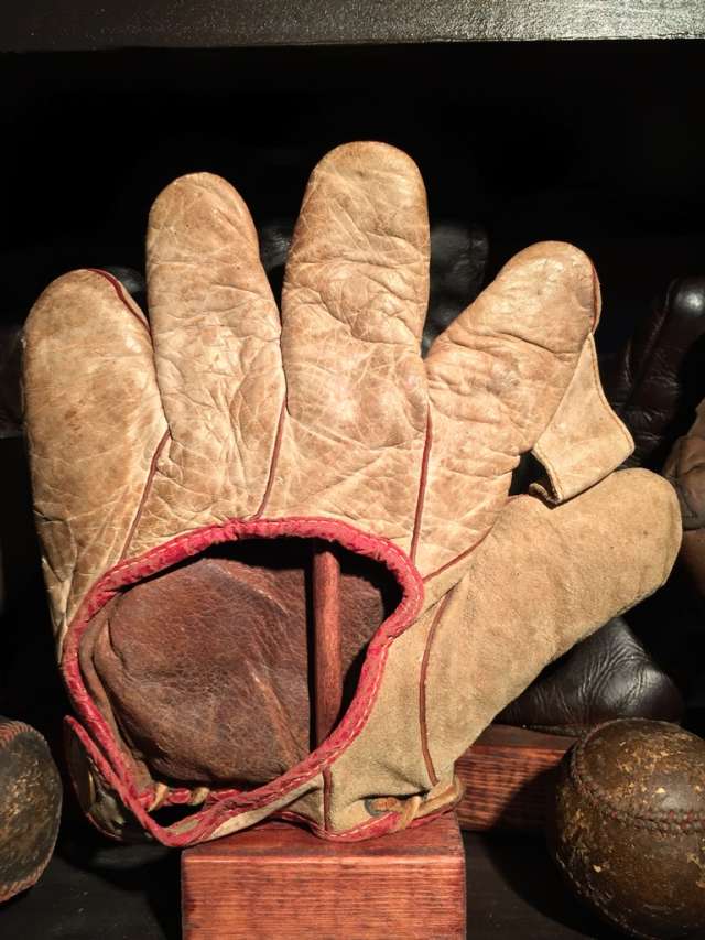 James W. Brine 1 Inch Web Buckskin Back