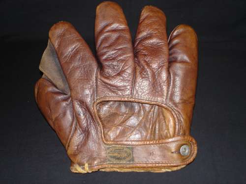 JC Higgins Brown Lefty Full Web Back