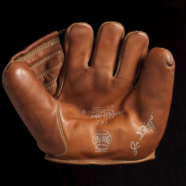 Joe DiMaggio Spalding 133 75th Anniversary Front