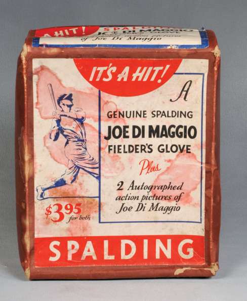 Joe DiMaggio Spalding 222-34 Box