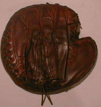 Ken Wel Zipper Back Catchers Mitt Back