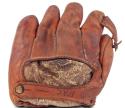 View the image: Lou Gehrig Glove Back