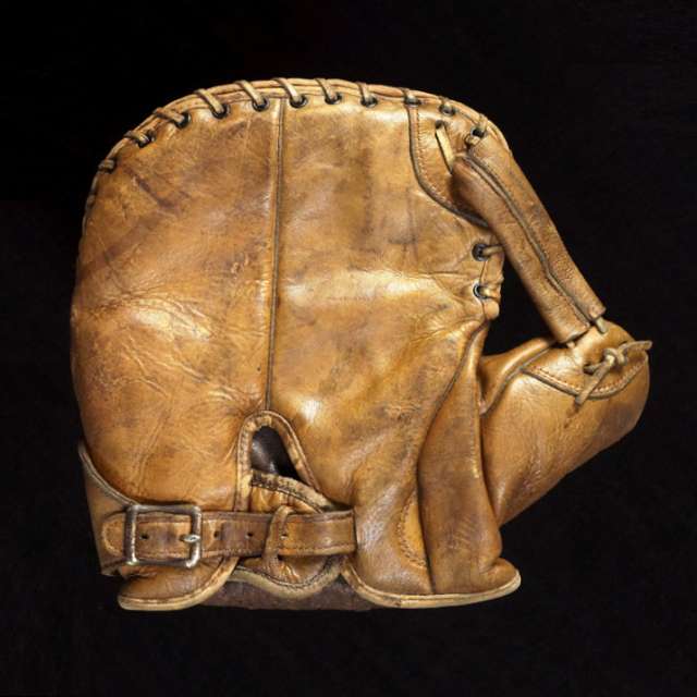 Lou Gehrig Banner Peerless B164 Basemitt Back
