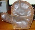 View the image: Lou Gehrig Basemitt Brown Front
