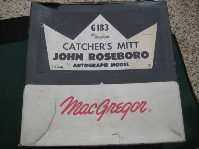 John Roseboro Brunswick MacGregor G183 Box