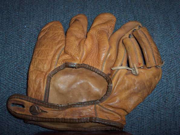 Marathon Calfskin Softball Glove Back