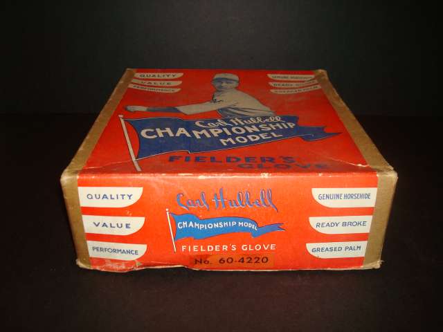 Carl Hubbell Marathon 60-4220 Box