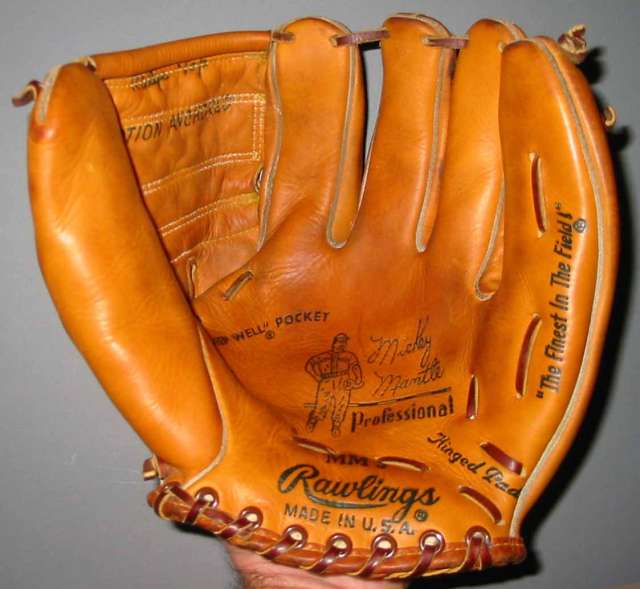 Mickey Mantle Rawlings MM5 Front