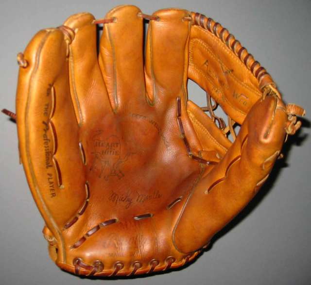 Mickey Mantle Rawlings MMP Front