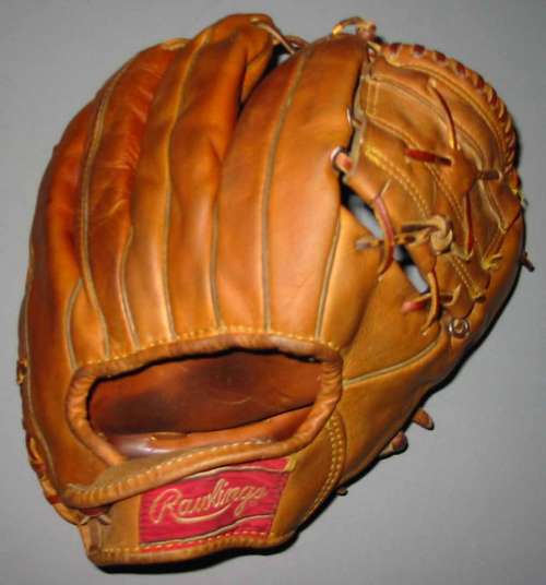 Mickey Mantle Rawlings XPG20 Back