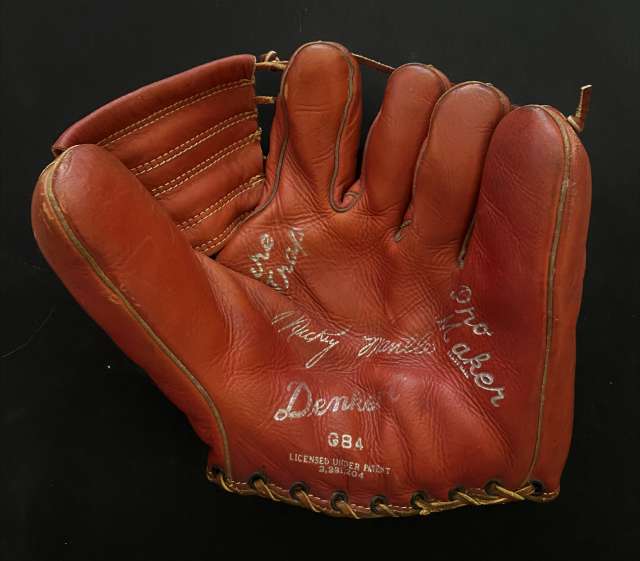 Mickey Mantle Denkert G84 Front