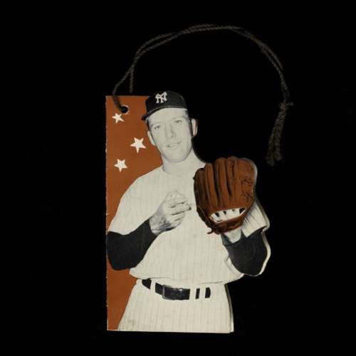Mickey Mantle Hang Tag