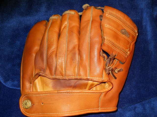 Mickey Mantle MM Little League Model Back