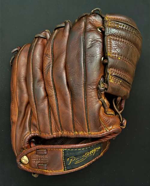 Mickey Mantle Rawlings MM4 Back