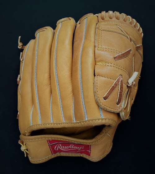 Mickey Mantle Rawlings MM5 Back