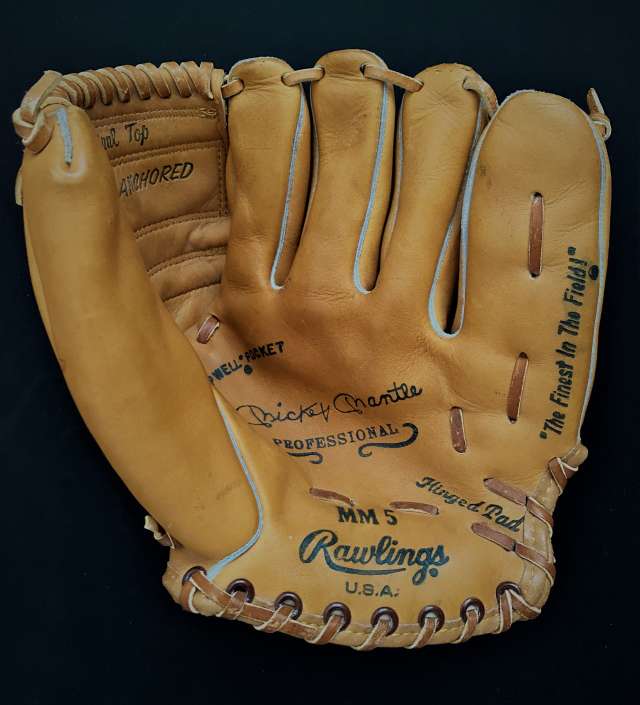 Mickey Mantle Rawlings MM5 Front