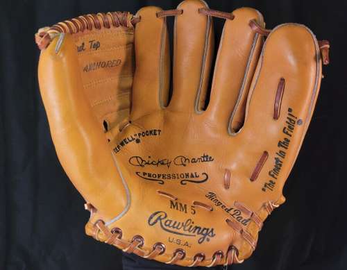 Mickey Mantle Rawlings MM5 Front