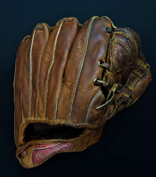 Mickey Mantle Rawlings MM6 Comet Back