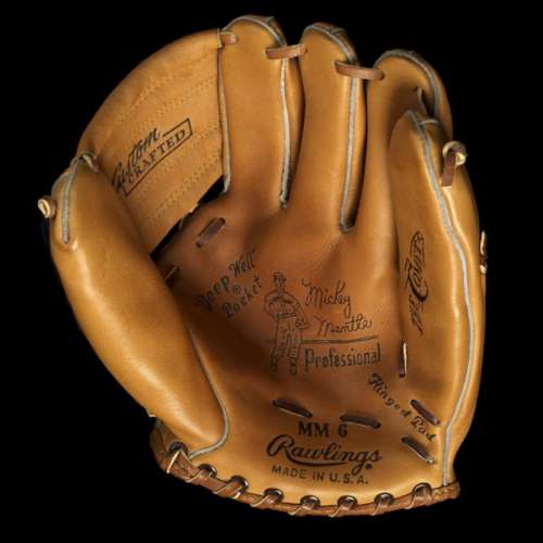 Mickey Mantle Rawlings MM6 The Comet Front