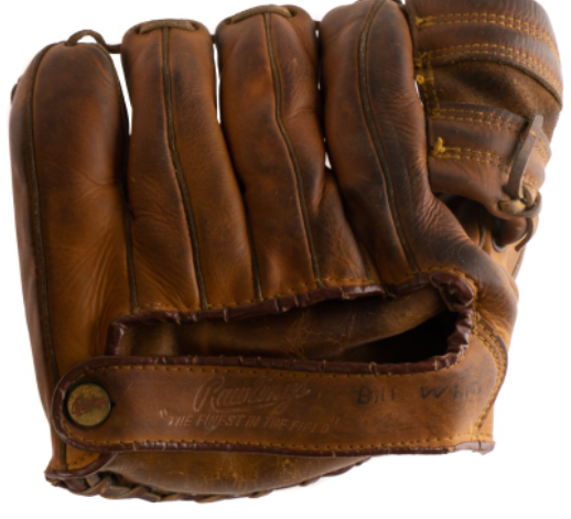 Mickey Mantle Rawlings MM8 Back