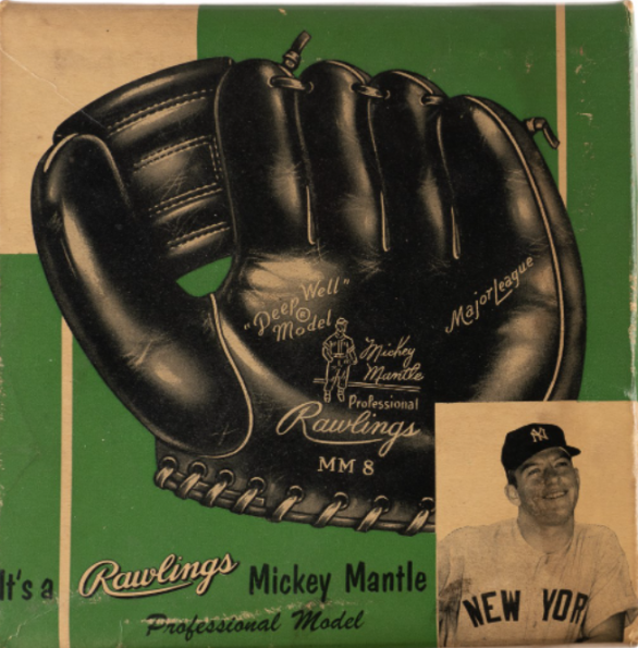 Mickey Mantle Rawlings MM8 Box 1