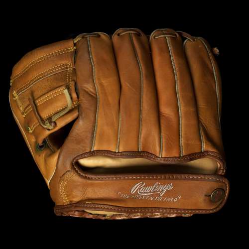 Mickey Mantle Rawlings MM8 Lefty Back